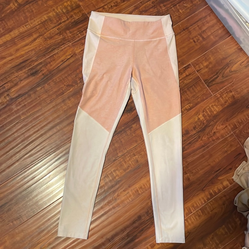 Outdoor Voices pink leggings
